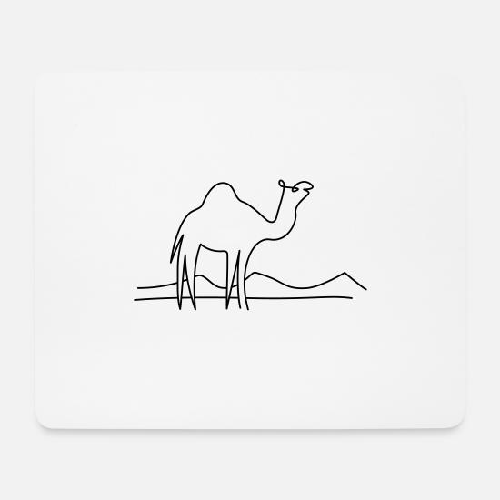 Dromadaire Chameau Dans Le Desert Dessin Au Trait Tapis De Souris Spreadshirt Dromadaire Chameau Dans Le Desert Dessin Au Trait Tapis De Souris Spreadshirt