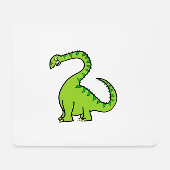 Diplodocus Vert Dinosaure Mignon Tapis De Souris Spreadshirt