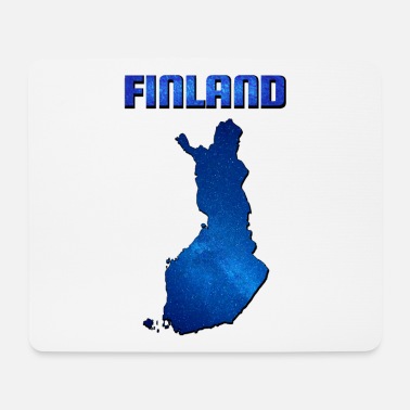 Liten Karta över Blå Finland - Musmatta