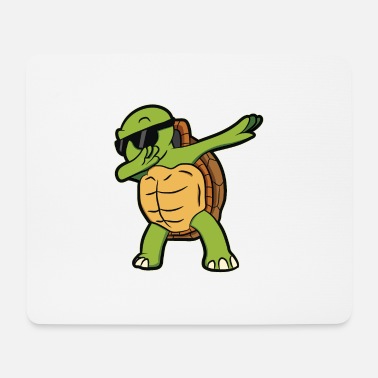 Djur Rolig Dabbing turtle sköldpadda djur gåva - Musmatta