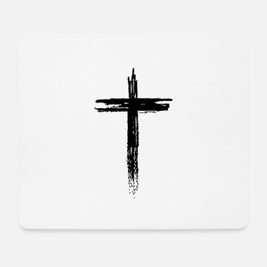 Kors Cross (anpassningsbar färg) - Musmatta