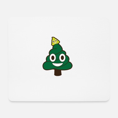 Christmas Tree Poop Emoji COASTER 