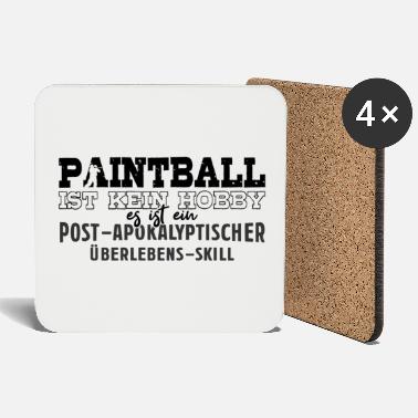 Paintball Paintball Paintball Design Für Einen Paintballer - Untersetzer