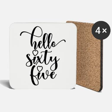 Best Of Hello Sixty-Five - Cute 65th Birthday For Women - Coasters
