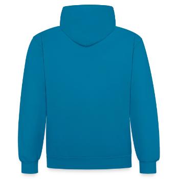 Sudadera con capucha contraste
