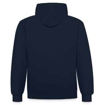Sudadera con capucha contraste