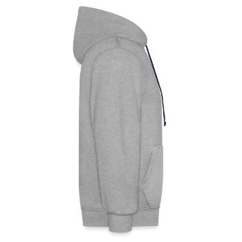 Sweat à capuche contrasté