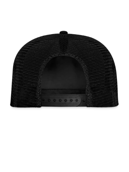 Casquette trucker  - noir/noir - Dos