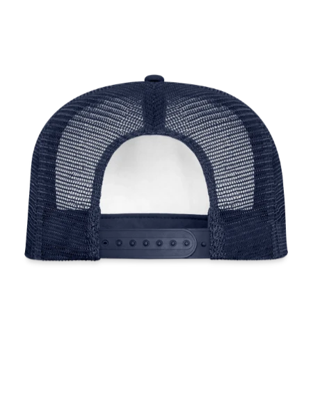 Trucker Cap - white/navy - Back