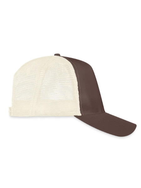 Trucker Cap - brown/beige - Right