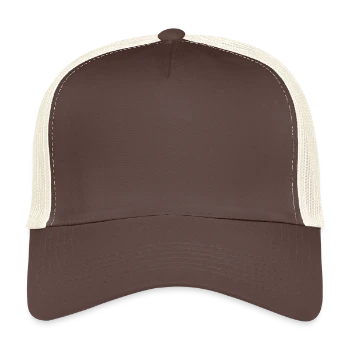 Casquette trucker  - marron/beige