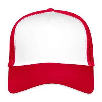 Trucker Cap - Weiß/Rot - Alexander (188cm)
