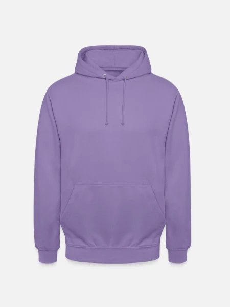 Unisex Hoodie - lavender - Front