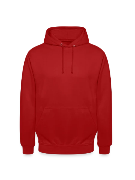 Unisex Hoodie - red - Front