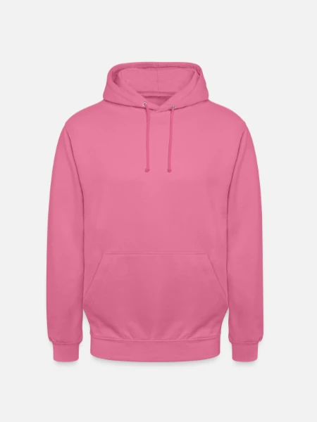 Unisex Hoodie - pink - Front