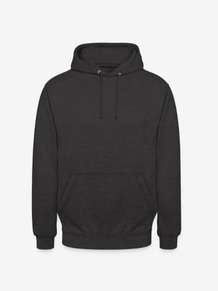 Unisex Hoodie - Anthrazit - Vorne