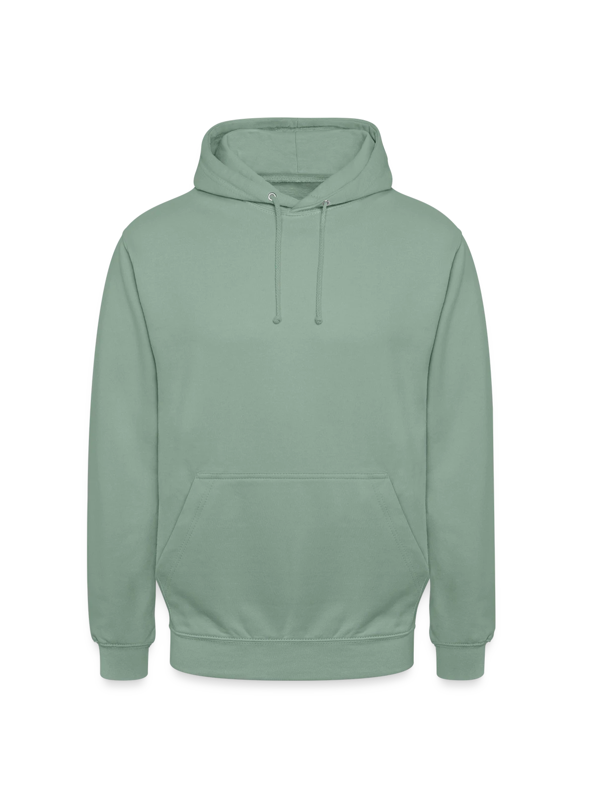 Unisex Hoodie - steel green - Front