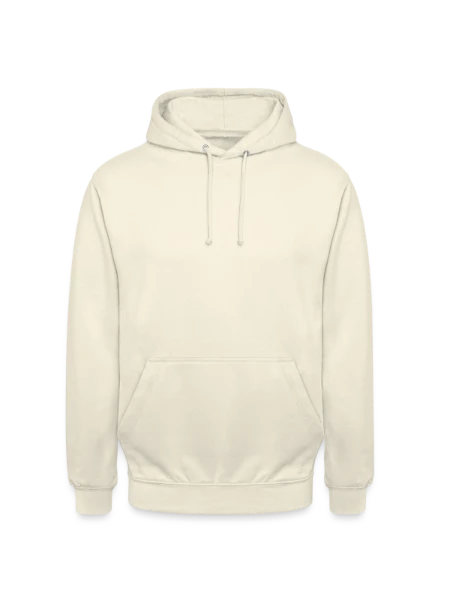 Unisex Hoodie - Vanille-Milchshake - Vorne