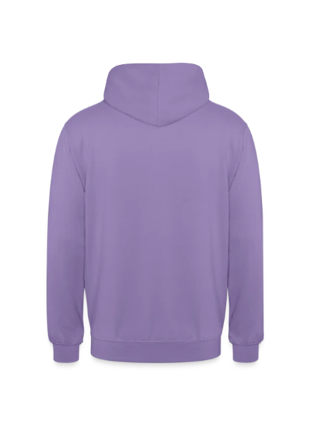 Unisex Hoodie - lavender - Back