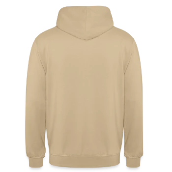Unisex Hoodie - Beige - Hinten - Michal (187cm)