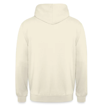Sweat-shirt à capuche unisexe - vanille - Dos - Michal (187cm)