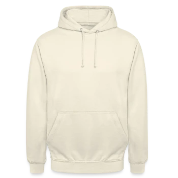 Sweat-shirt à capuche unisexe - vanille