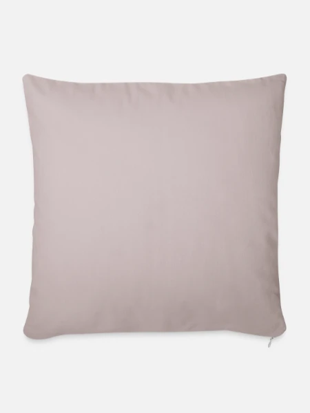 Sofakissenbezug 45 x 45 cm - helles Taupe - Vorne