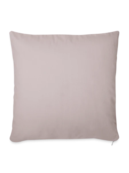 Sofakissenbezug 45 x 45 cm - helles Taupe - Vorne