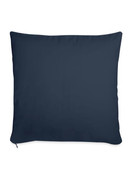 Sofakissenbezug 45 x 45 cm - Navy - Hinten