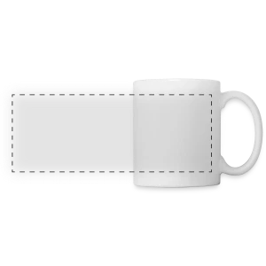 Mug panoramique contrasté et blanc