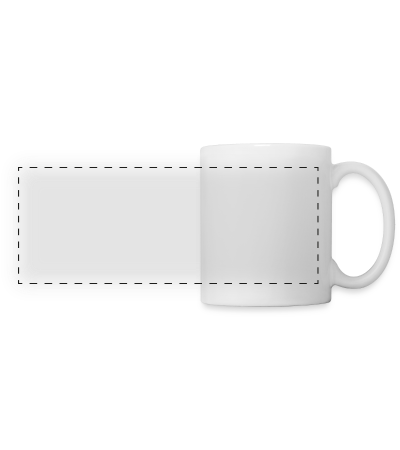 Mug panoramique contrasté et blanc