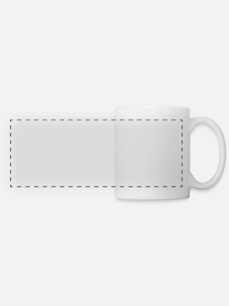 Panoramic Mug - white - Front