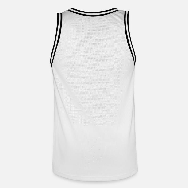Mannen basketbal shirt
