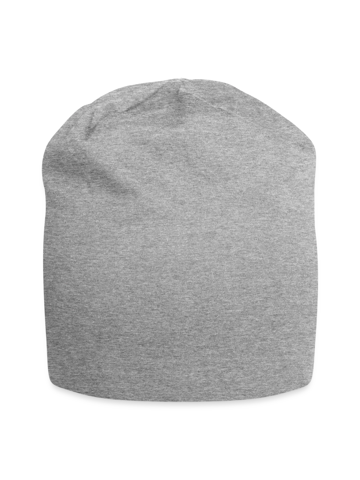Bonnet en jersey - gris chiné - Devant