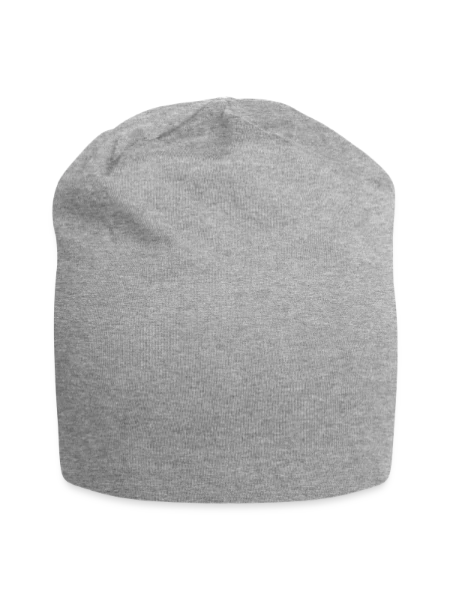 Bonnet en jersey - gris chiné - Devant