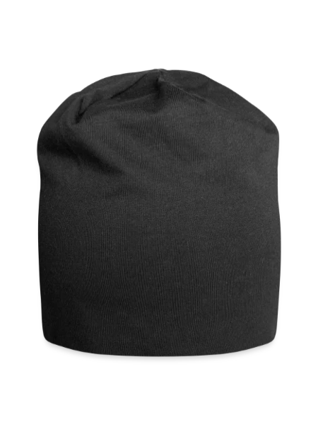 Jersey Beanie - black - Front
