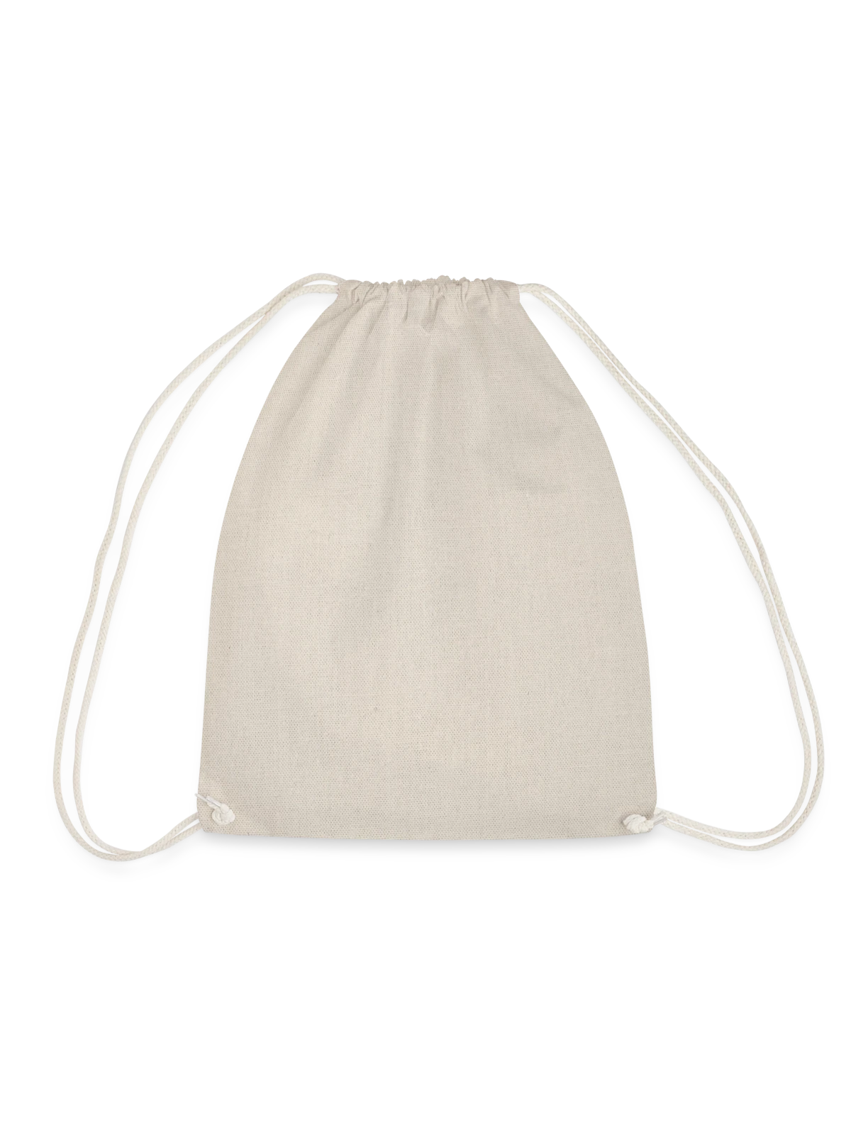 Drawstring Bag - nature - Front
