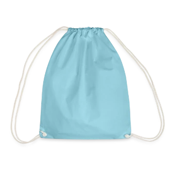Drawstring Bag - aqua