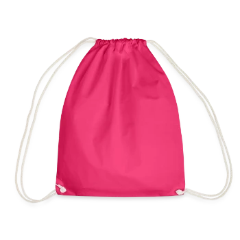 Drawstring Bag - fuchsia
