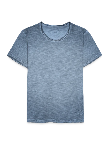 Men's Vintage T-Shirt - vintage denim - Front