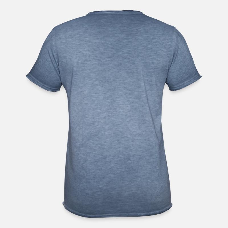 Vintage-T-skjorte for menn