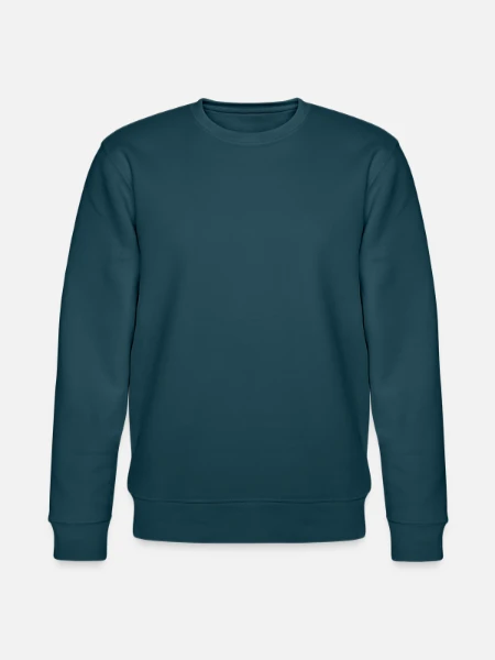 Sweat bio CHANGER Stanley/Stella Unisexe - bleu pétrole foncé - Devant