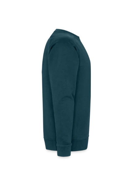 Sweat bio CHANGER Stanley/Stella Unisexe - bleu pétrole foncé - Droite