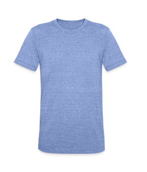 Uniseks tri-blend T-shirt van Bella + Canvas