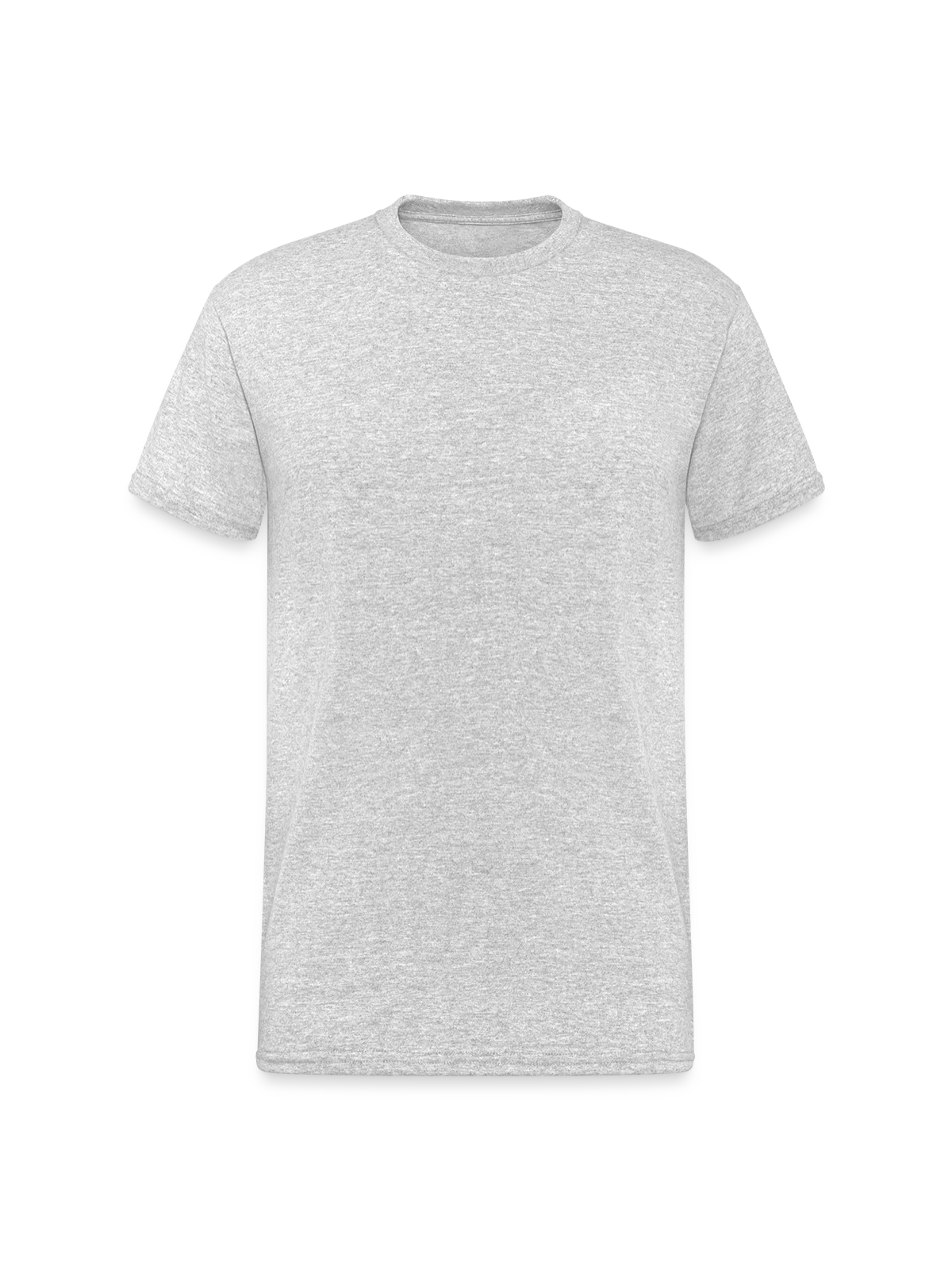 Men's Gildan Heavy T-Shirt - heather grey - Front