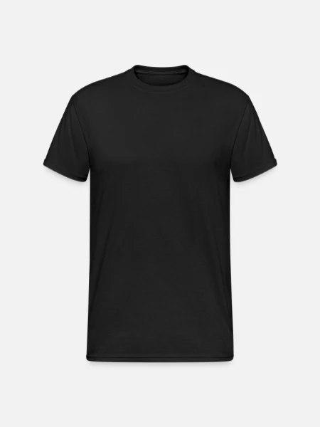 Men's Gildan Heavy T-Shirt - black - Front