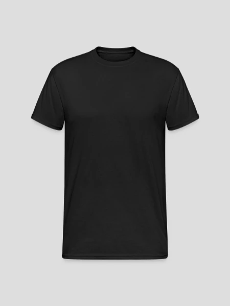 Männer Gildan Heavy T-Shirt - Schwarz - Vorne