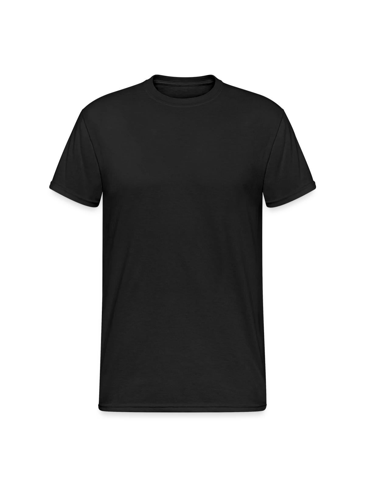 Men's Gildan Heavy T-Shirt - black - Front
