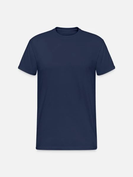 Men's Gildan Heavy T-Shirt - navy - Front