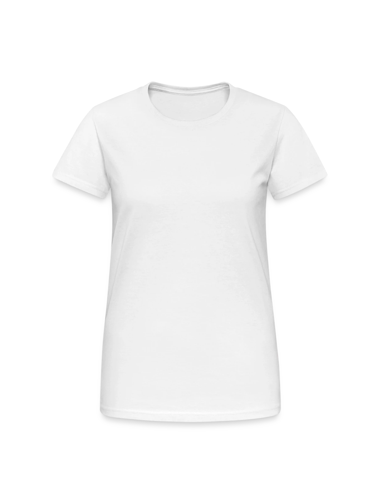 Women's Gildan Heavy T-Shirt - white - Front